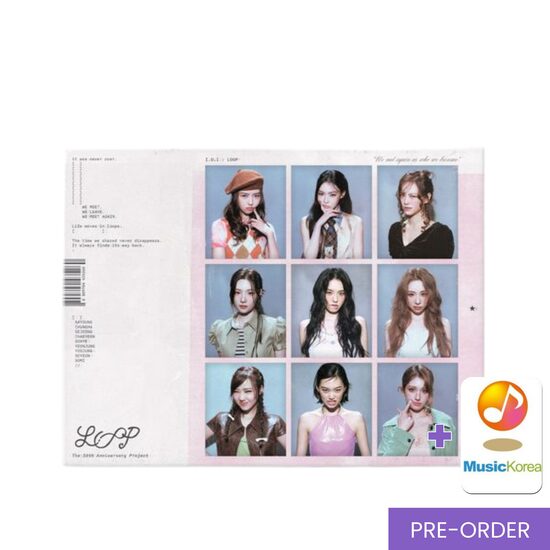 {PRE-ORDER} I.O.I - 3rd Mini Album [I.O.I : LOOP] + MusicKorea Photocard